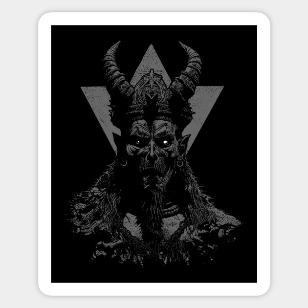 Demon King Sticker by TORVENIUS